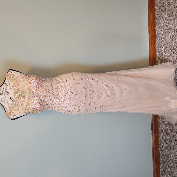 Beaded Prom Dress